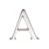 Product afbeelding voor Skantrae Huisletter Chroom A Titanium
