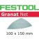 Product afbeelding voor Festool Netschuurmateriaal STF DELTA P320 GR NET/50 Granat Net 50st