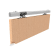 Product afbeelding voor Henderson Schuifdeurbeslag Husky Pro HP120/30A 3000mm 120kg