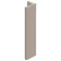 Product afbeelding voor Keralit Eindprofiel Voor Dakrand 10mm 400cm Vergrijsd Ceder Classic Nerf