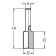Product afbeelding voor Trasco Groeffrees Hardmetaal 12x20x48mm Aansluiting 6mm