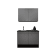 Product afbeelding voor Procasa Keuken 120cm Compleet Grey Spoelbak Links