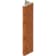 Product afbeelding voor Keralit Eindprofiel Voor Dakrand 10mm 400cm Golden Oak Classic Nerf