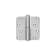 Product afbeelding voor Intersteel Kogelstiftpaumelle Ronde Hoeken 89x89mm Links RVS