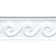 Product afbeelding voor Strip Neri Relieve Olas Blanco Z 7,5x15cm Glanzend