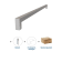 Product afbeelding voor Skantrae Hang&Sluitwerkpakket 2101 Squared Greep 20x800mm + Rolslot RVS