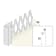 Product afbeelding voor Ripstaal Stucstopprofiel 1231 260cm 10mm Aluzink