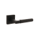 Product afbeelding voor Intersteel Deurkruk Bau-Stil Op Rozet 38-42mm Zamak Mat Zwart Paar