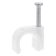 Product afbeelding voor Kabelclip 8mm Rond Wit 140 Stuks