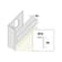 Product afbeelding voor Ripstaal Stucstopprofiel 1136 300cm 26,5mm Aluzink