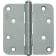 Product afbeelding voor Oxloc Scharnier Ronde Hoeken 89x89mm Elektrolytisch Verzinkt 1st
