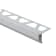 Product afbeelding voor Schlüter BARA-RAKE Randprofiel 15mm 250cm Alu Met Kleurcoating Pastelgrijs RAKE15PG