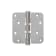 Product afbeelding voor AXA Kogellagerscharnier Ronde Hoeken 89x89mm Verzinkt
