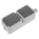 Product afbeelding voor PEHA Combinatie Contactdoos/Serieschakelaar Randaarde Spatwaterdicht Wartel M20 Grijs