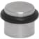Product afbeelding voor Oxloc Deurbuffer Vloer 23x25mm Rond RVS/Rubber Zilver/Zwart