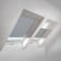 Product afbeelding voor Fakro Honeycomb Plissegordijn APF/A II 78x180cm Handmatig Kleur Grijs (603) Aluminium Zijdleiding