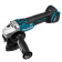 Product afbeelding voor Makita Accu Haakse Slijper 18V 125mm