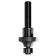 Product afbeelding voor Trasco Afrondfrees Hardmetaal Radius 6,3mm Met Kogellager 12mm Aansluiting 8mm