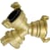 Product afbeelding voor Kelfort 3-Weg Snelkoppeling 3/4 Messing