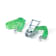 Product afbeelding voor ProOne Spanband Met Ratel/Haak 50mm 9m 2500-5000 daN Groen