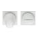 Product afbeelding voor Skantrae Toiletgarnituur Tulsa Minimal Mat Wit