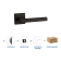 Product afbeelding voor Skantrae Hang&Sluitwerkpakket 2039 Squared 16 Reg+Cil Rozet+Slot Zwart