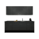 Product afbeelding voor Procasa Keuken 240cm Compleet Dark Grey Spoelbak Rechts Uit Midden Met Geintegreerde Vaatwasser