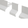 Product afbeelding voor Schlüter BARA-RK Verbindingsstuk Randprofiel 65mm Alu Met Kleurcoating Zuiver Wit V/RK65BW