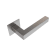Product afbeelding voor Skantrae Deurkruk Squared 20 Flat RVS