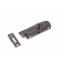 Product afbeelding voor DX Profielschuif 25x60mm Met Bocht Messing Vernikkeld
