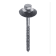 Product afbeelding voor Fis-Profi Golfplaatbout 7.0x110mm Zeskantkop 3-Delige Sluitschelp SW-11 DIN571 Thermisch Verzinkt 4.8 25st
