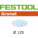 Product afbeelding voor Festool Schuurschijf STF D125/8 P1200 GR/50 Granat 50st