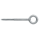 Product afbeelding voor Fischer Schroefoog GS 10x160mm Oog 30mm Verzinkt 20st 80929