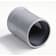 Product afbeelding voor Dyka PVC Steekmof 125mm SN4 2FM 2x Manchetmof Grijs