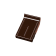 Product afbeelding voor Kloosterwaard Einddorpel 16cm Donkerbruin Hoogglans 20mm Kering