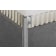 Product afbeelding voor Schlüter QUADEC-AQGX Decoratief Profiel 11mm 250cm Alu Kruiselings Geschuurd Geanodiseerd Kwartsgrijs Q110AQGX