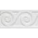 Product afbeelding voor Strip Modernista Relieve Mar Blanco 7,5x15cm Glanzend