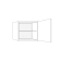 Product afbeelding voor Bovenkast Eco P02 FSC Mix 70% H45-571 Rechts Prijsgroep 2 - BI45-D