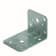 Product afbeelding voor GB Hoekanker Met 2 Rillen 50x75mm 57x2mm Sendzimir Verzinkt 1st 07233B