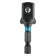 Product afbeelding voor Makita Dopadapter 1/4" Zeskant - 1/2" Vierkant B-66874 Impact Black