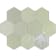 Product afbeelding voor Wandtegel Zellige Hexa Mint 10,8x12,4cm 9mm Glanzend