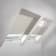 Product afbeelding voor Fakro Honeycomb Plissegordijn APF/W II 94x78cm Handmatig Kleur Beige (602) Aluminium Witte Zijgeleiding