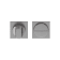 Product afbeelding voor Skantrae Toiletgarnituur Squared Minimal RVS