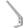 Product afbeelding voor Hermeta Hoed/Jashaak 0030-01E Enkel Aluminium Naturel