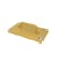 Product afbeelding voor Schuurbord PU 180x132mm Geel Zacht