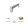 Product afbeelding voor Skantrae Hang&Sluitwerkpakket 2096 Squared Greep 20x300mm + Foxtrot Schuifsysteem RVS