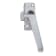Product afbeelding voor AXA Raamsluiting Met Nok/Drukknop DIN rechts Aluminium F1
