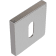 Product afbeelding voor Skantrae Sleutelrozet Squared Regular RVS