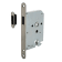 Product afbeelding voor Intersteel Dag- En Nachtslot Magnetisch PC55 Doornmaat 50mm Voorplaat Afgerond RVS Met Sluitplaat/Sluitkom
