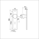 Product afbeelding voor AMI Kortschild Met Knop En Sleutelgat 180/41 RH SL56 Aluminium F1